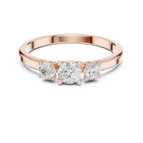 Gold Ring Ledis Ring, Rose Gold, view 4