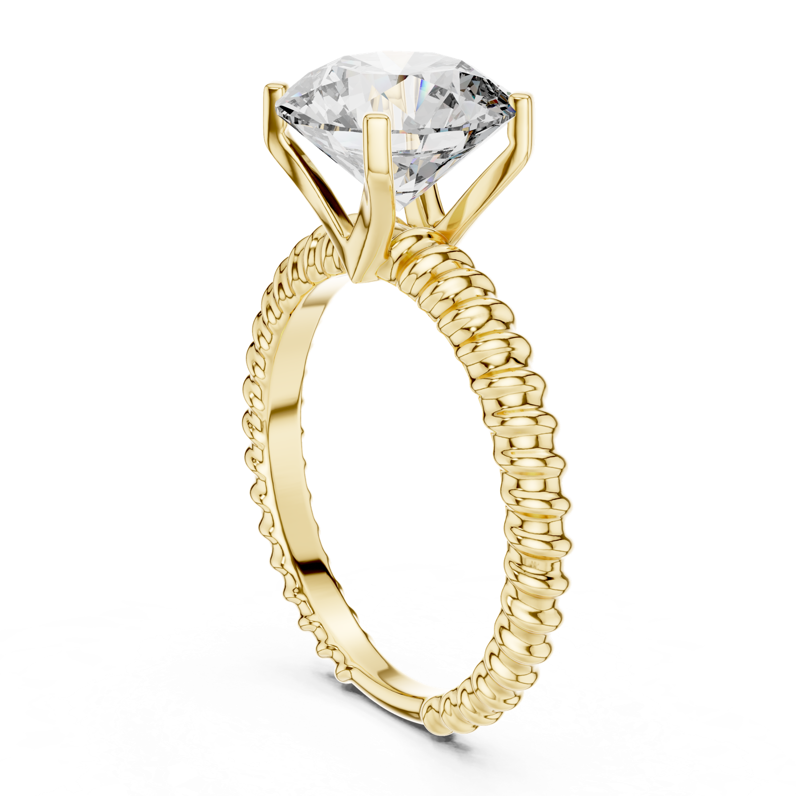 Gold Ring LR-0026, Yellow Gold, view 1