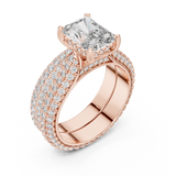 Gold Ring DDLR-013, Rose Gold, view 2