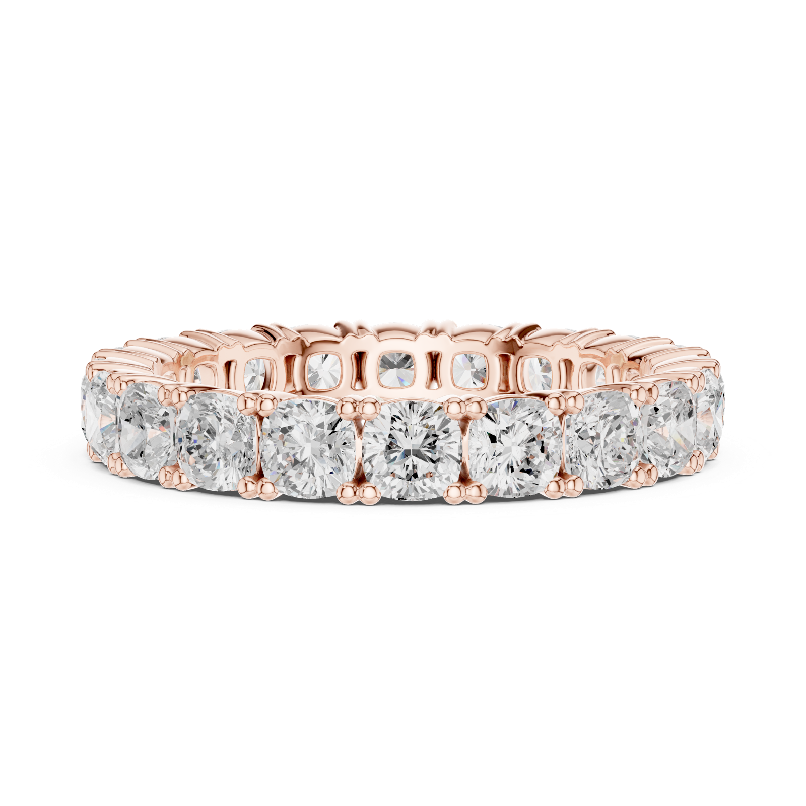 Gold Ring DDLR-624, Rose Gold, view 3