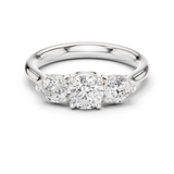Gold Ring DDLR-667, White Gold