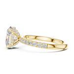 Gold Ring DDLR-161, Yellow Gold, view 3