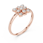 Gold Ring 1 (354), Rose Gold, view 2
