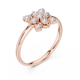 Gold Ring 1 (354), Rose Gold, view 2