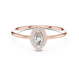 Gold Ring Ledis Ring, Rose Gold, view 4
