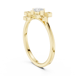 Gold Ring ALR-208, Yellow Gold
