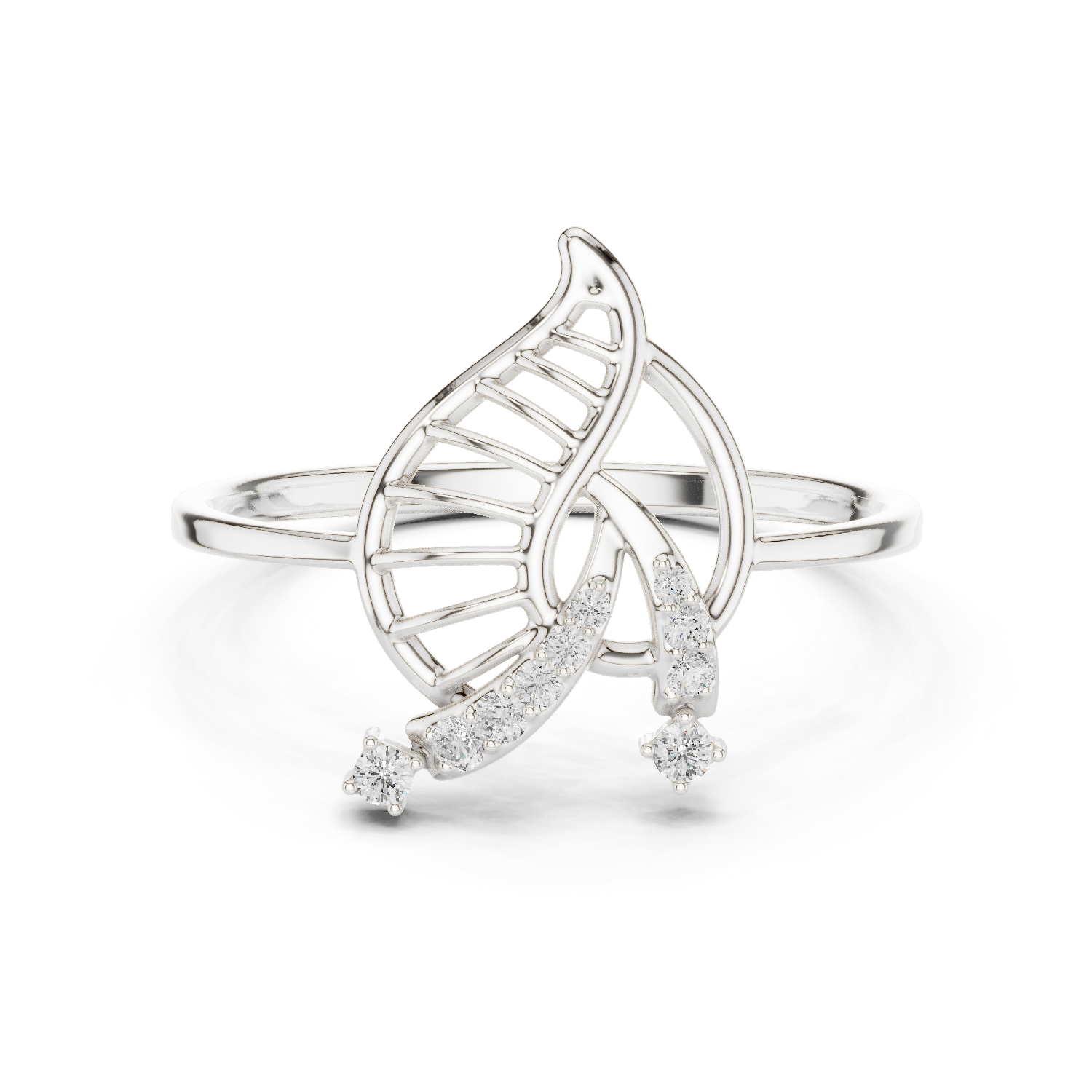 Gold Ring 1 (117), White Gold