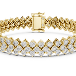 Gold Bracelet FBR0138, Yellow Gold, view 4