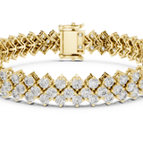 Gold Bracelet FBR0138, Yellow Gold, view 4