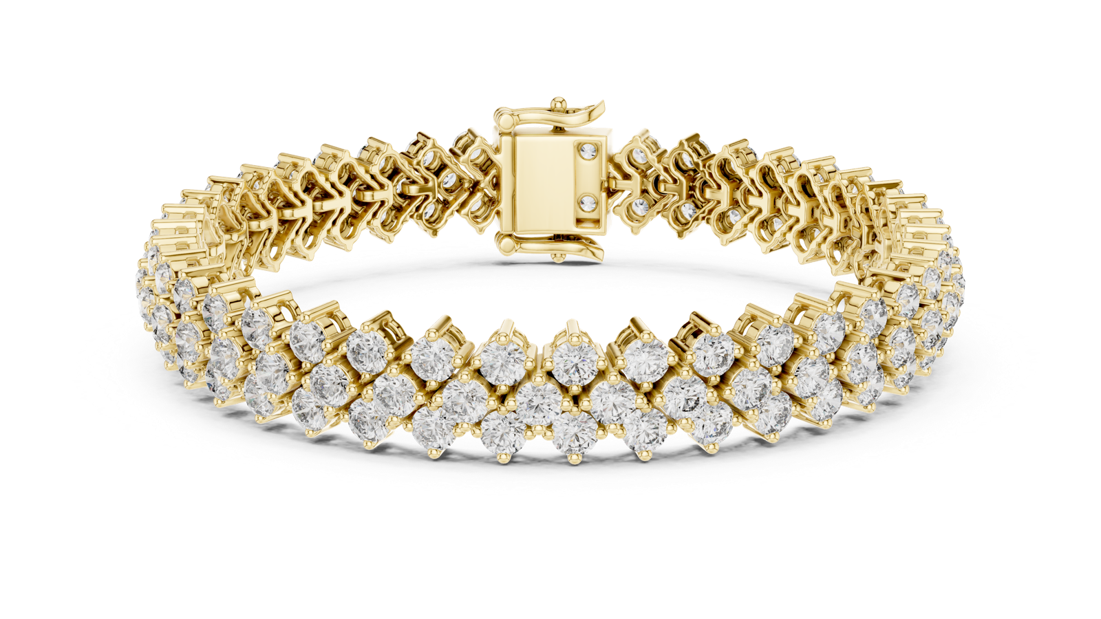 Gold Bracelet FBR0138, Yellow Gold, view 4