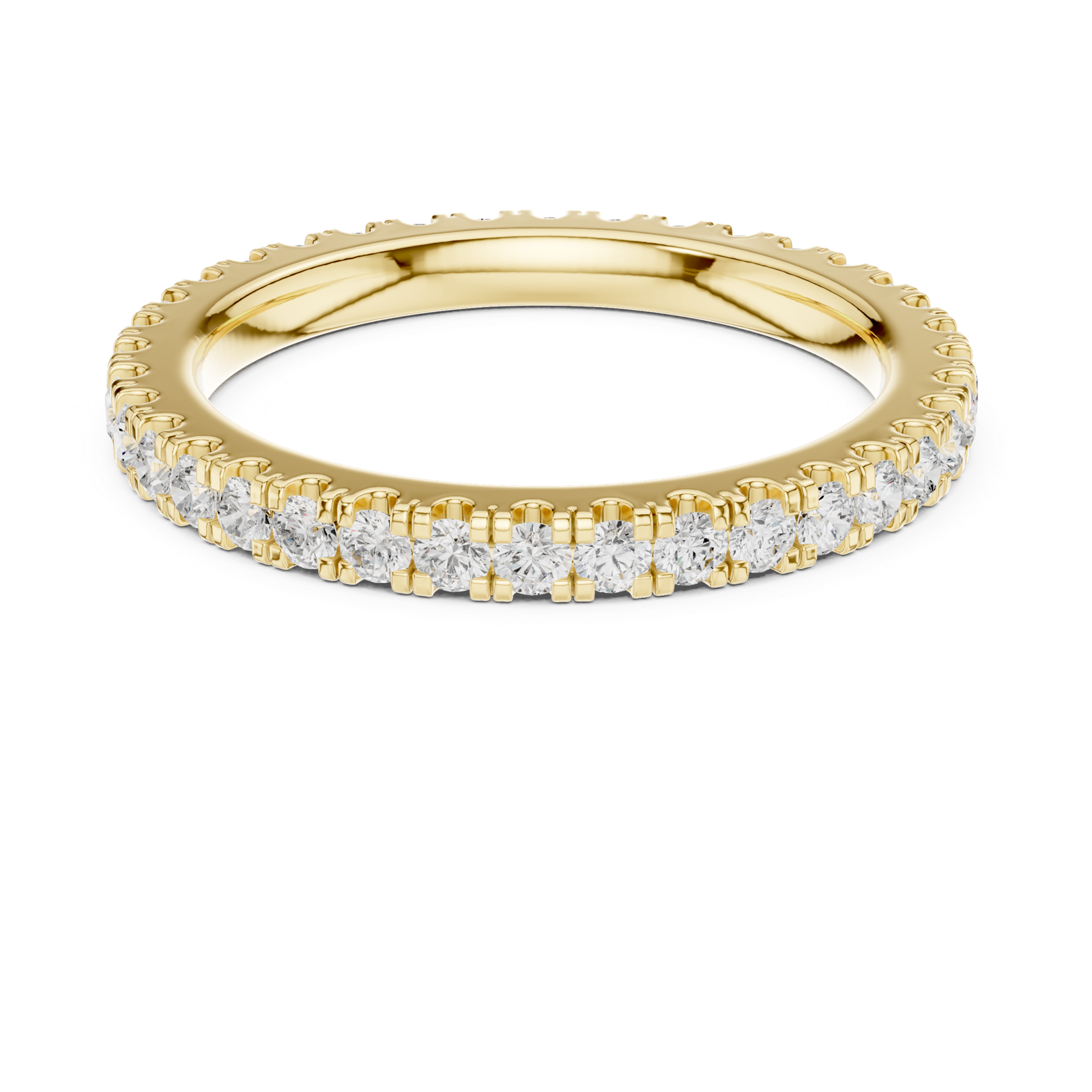 Gold Ring DDLR-604, Yellow Gold, view 4