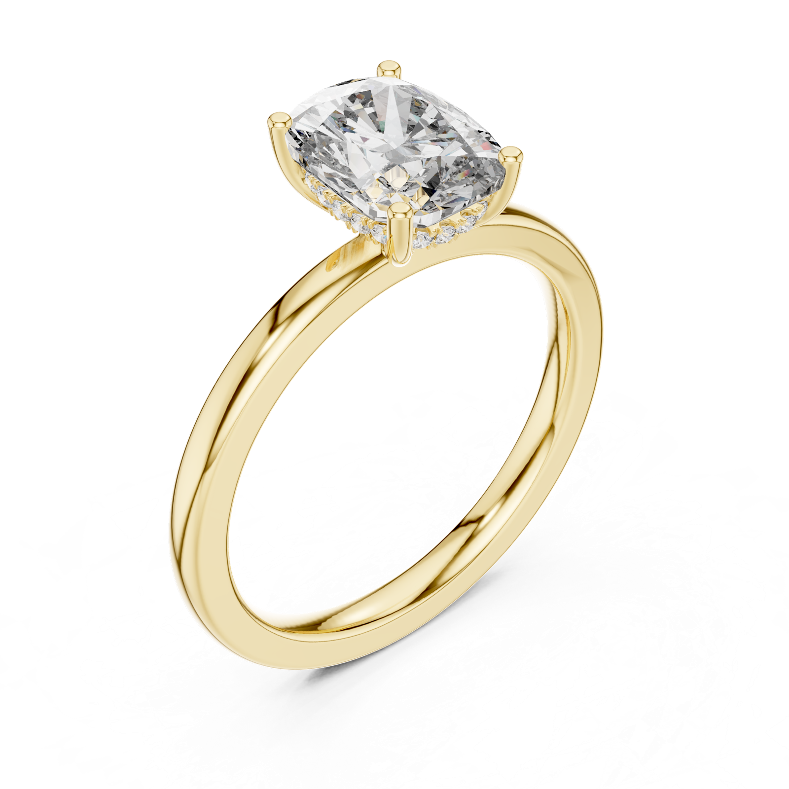 Gold Pendant 9-10037L_SS12, Yellow Gold, view 2
