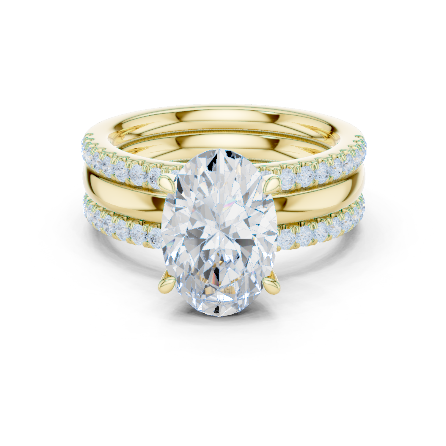 Gold Ring DDLR-948, Yellow Gold