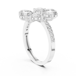 Gold Ring ALR-71, White Gold