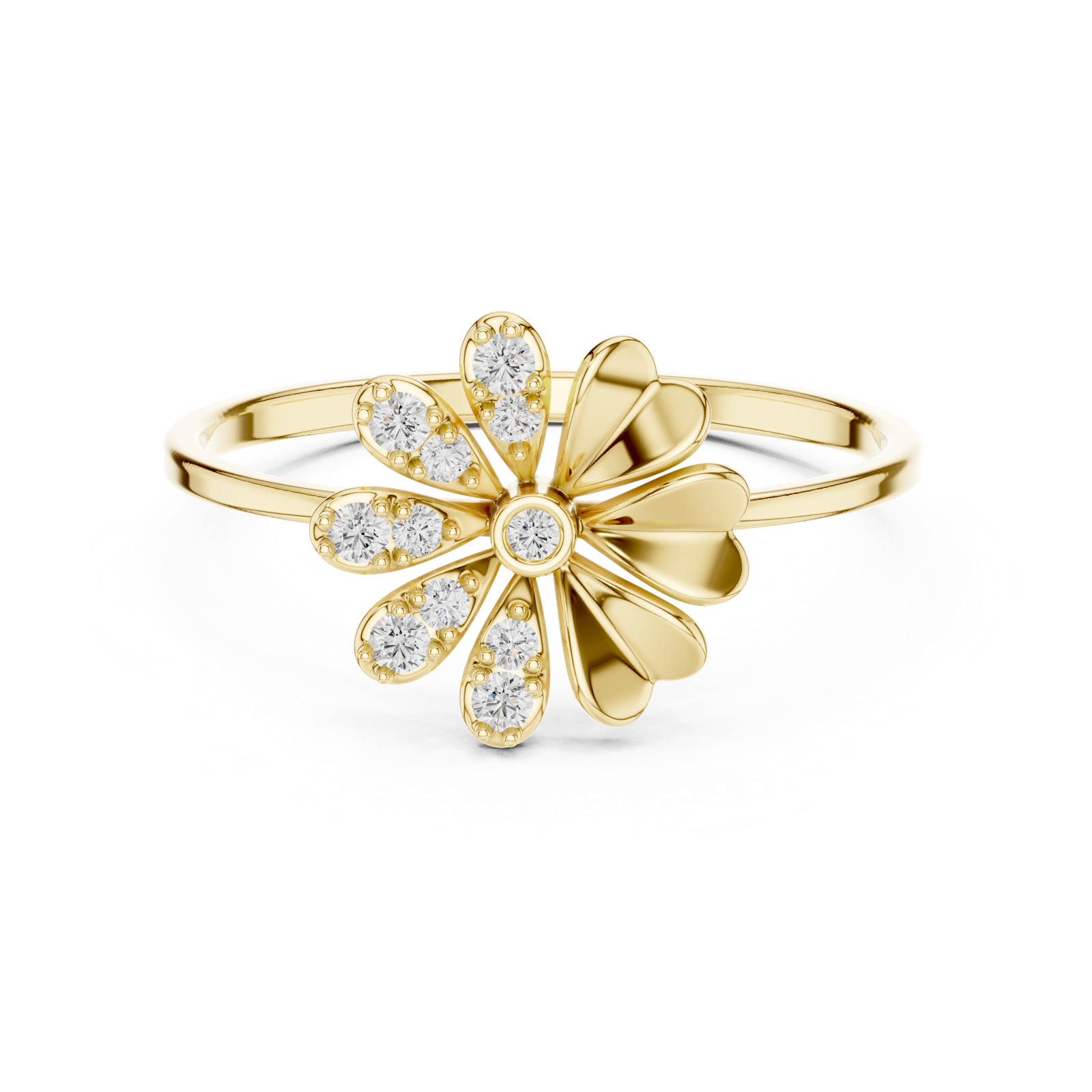 Gold Ring 1 (113), Yellow Gold, view 4
