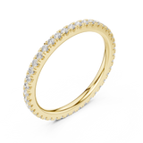 Gold Ring DDLR-603, Yellow Gold, view 2