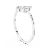 Gold Ring DR-6161, White Gold