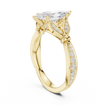 Gold Ring DDLR-935, Yellow Gold, view 1