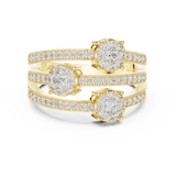 Gold Ring 19-120020L, Yellow Gold, view 4