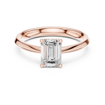 Gold Ring DDLR-537, Rose Gold