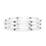 Gold Ring AGR-1, White Gold, view 3