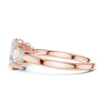 Gold Ring DDLR-869, Rose Gold, view 3
