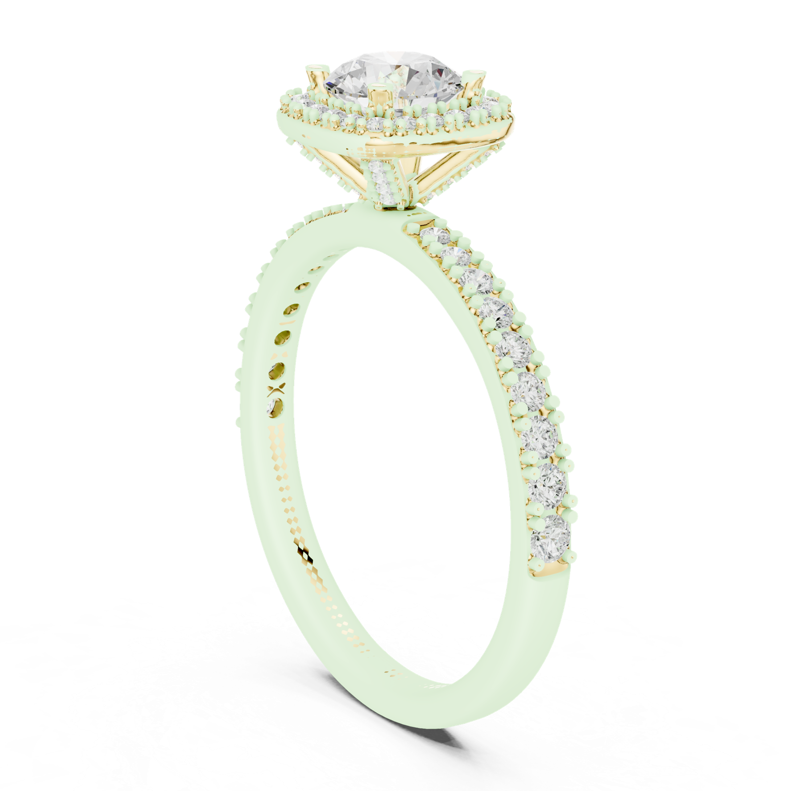 Gold Ring LR-0226, Yellow Gold, view 1