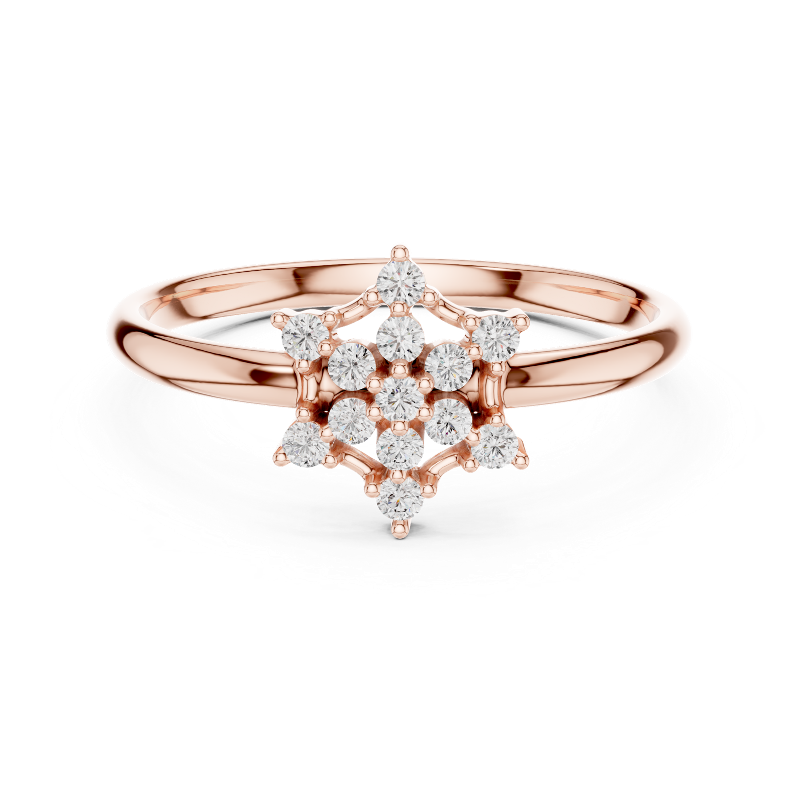 Gold Ring 1 (430), Rose Gold, view 4