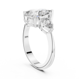 Gold Pendant 9-10033L_SS5, White Gold, view 1