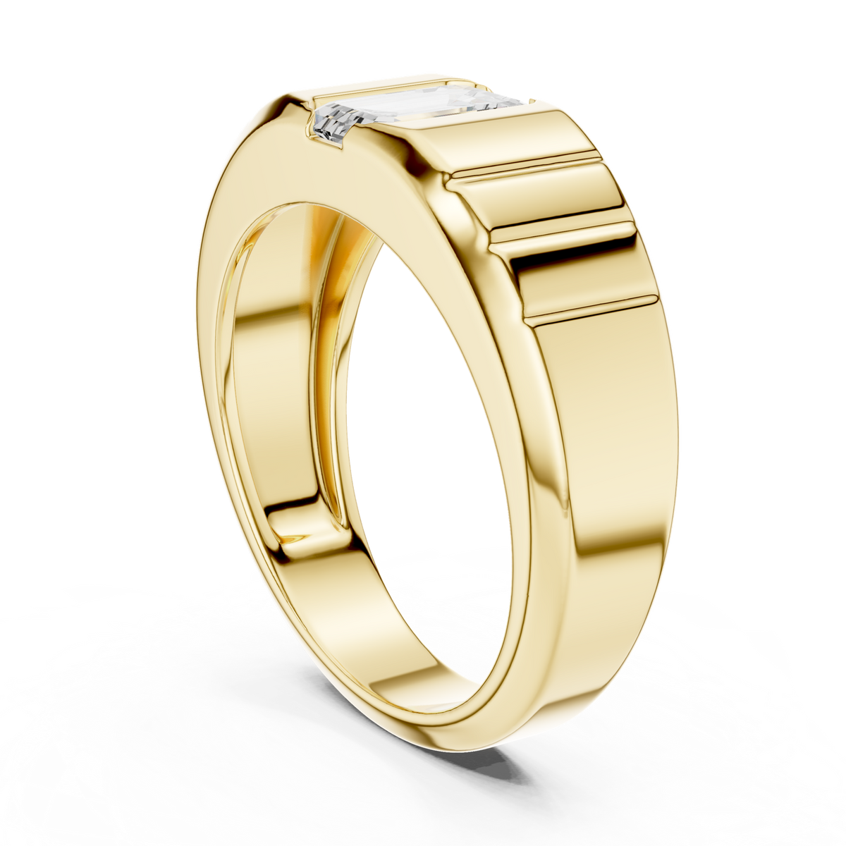 Gold Ring SBMR(39), Yellow Gold, view 1