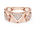 Gold Ring LR-01 (50), Rose Gold, view 4
