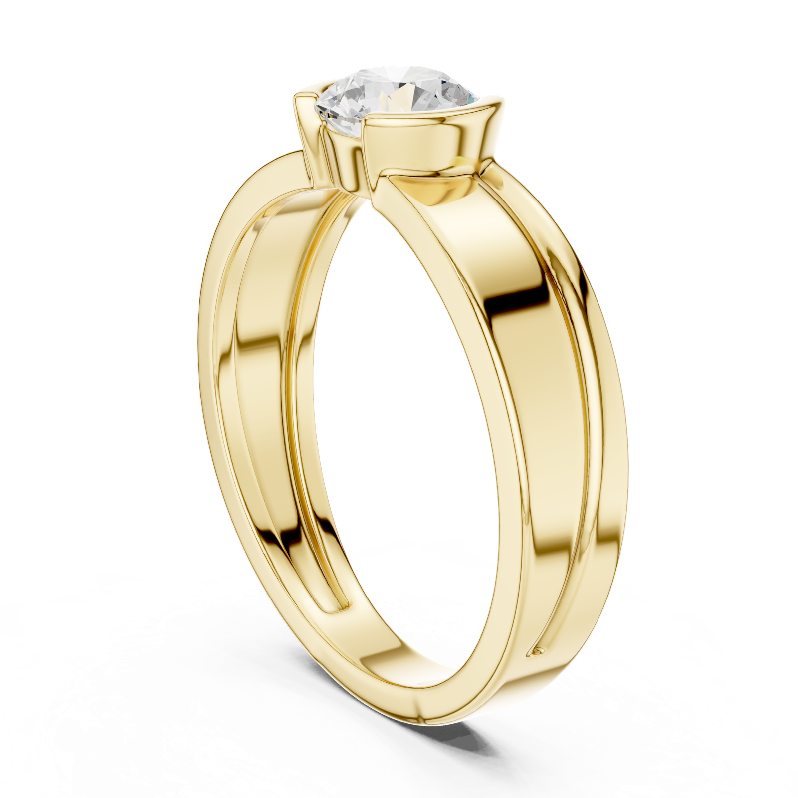 Gold Ring SBMR(44), Yellow Gold