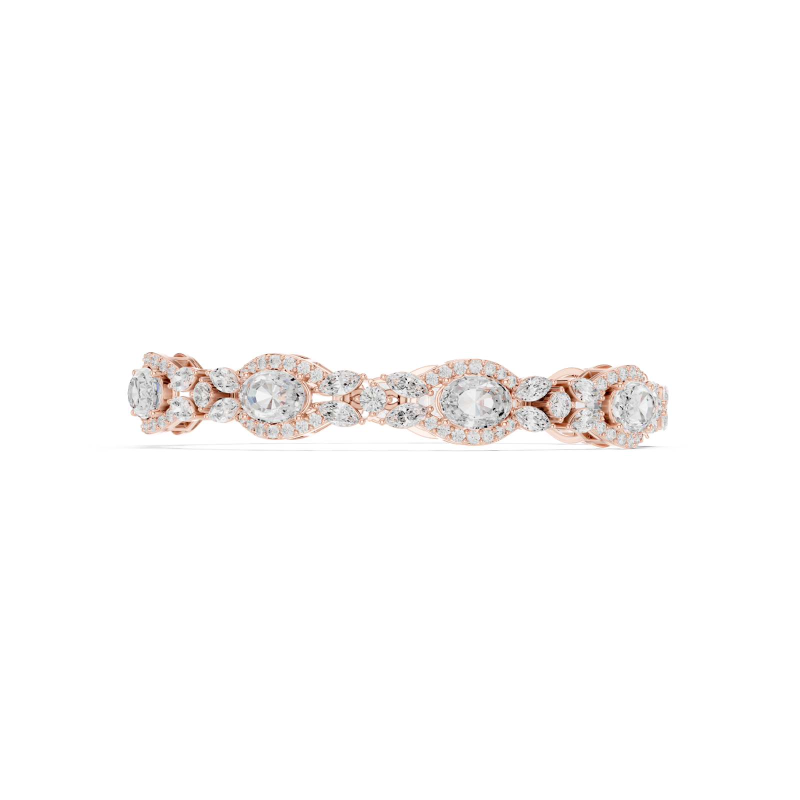 Gold Bracelet SBWB (33), Rose Gold, view 3