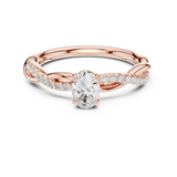 Gold Ring DDLR-592, Rose Gold