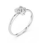 Gold Ring 1 (371), White Gold, view 2