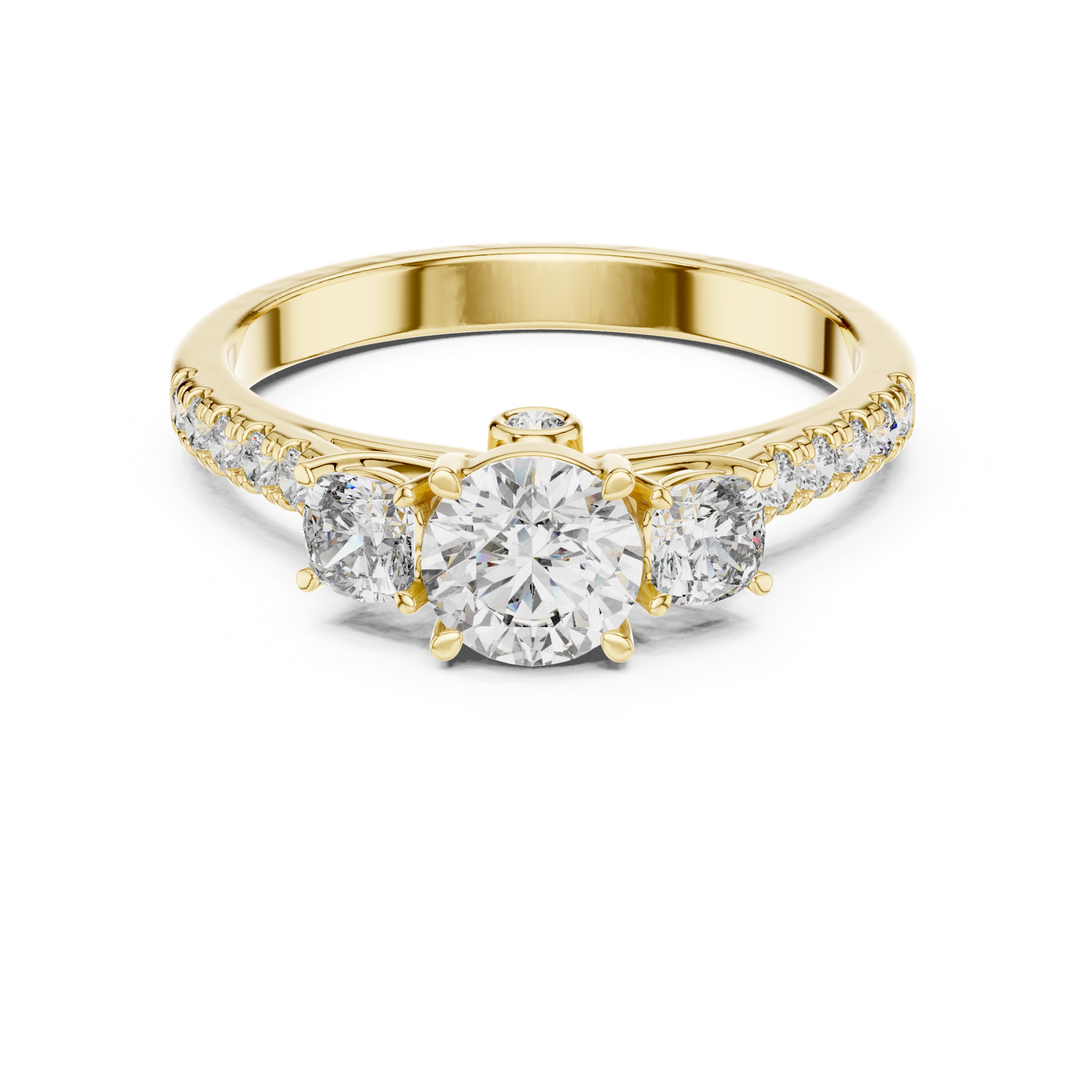 Gold Ring LR-0033, Yellow Gold