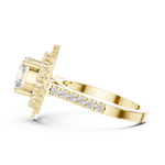 Gold Ring DDLR-326, Yellow Gold, view 3