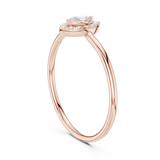 Gold Ring HLR-204, Rose Gold