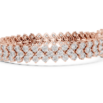 Gold Bracelet FBR0138, Rose Gold, view 3