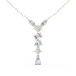 Gold Pendant GPD-0070, White Gold