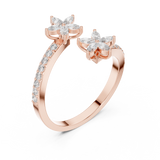 Gold Ring AGDLR-257, Rose Gold, view 2