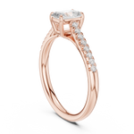 Gold Ring DDLR-587, Rose Gold