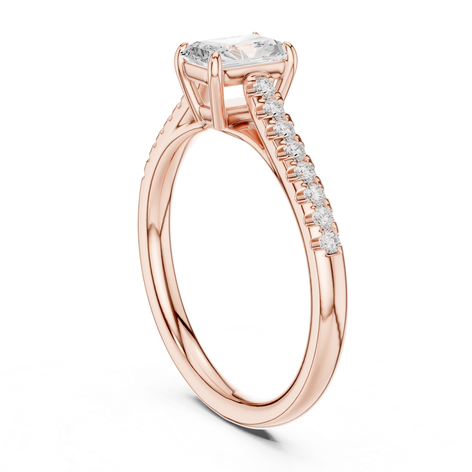 Gold Ring DDLR-587, Rose Gold