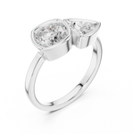 Gold Ring SBWR(27), White Gold, view 2