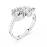Gold Ring SBWR(27), White Gold, view 2