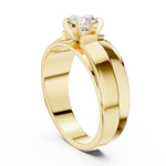 Gold Men's Ring GGR-0024, Yellow Gold, view 1