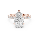 Gold Ring DDLR-1028, Rose Gold