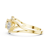 Gold Ring 19-120015L, Yellow Gold, view 3