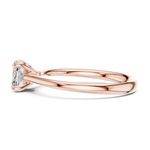 Gold Ring DDLR-801, Rose Gold, view 3