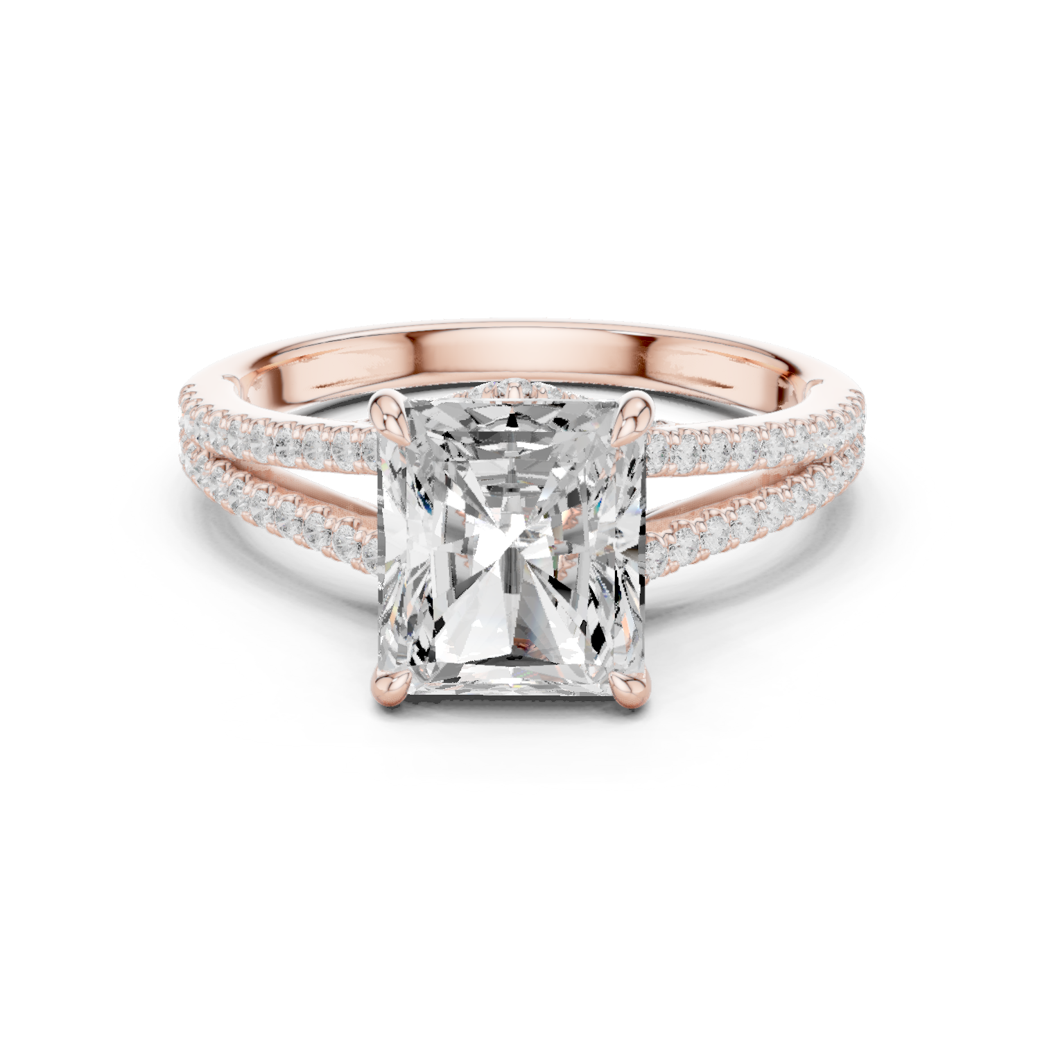 Gold Ring DDLR-252, Rose Gold